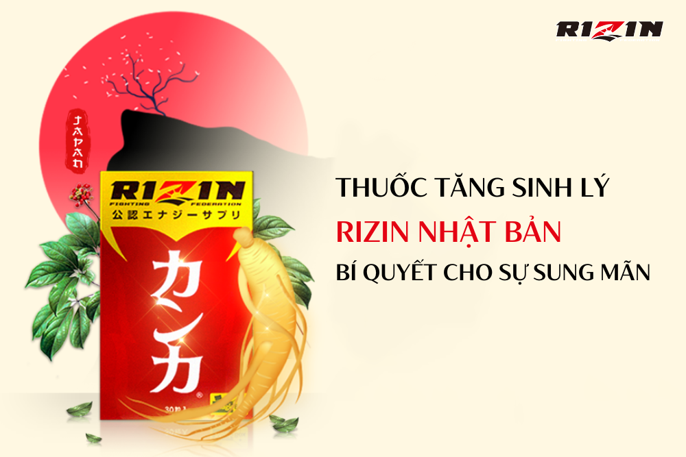 Thuốc Tăng Sinh Lý Rizin Nhật Bản - Bí Quyết Cho Sự Sung Mãn