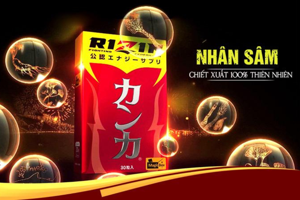 Thành phần chính của viên tăng sinh lý Rizin
