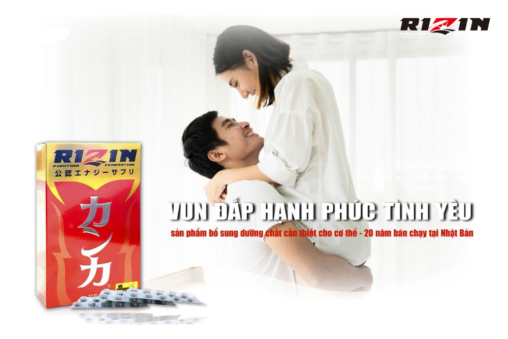 Vì sao nam giới nên sử dụng Rizin