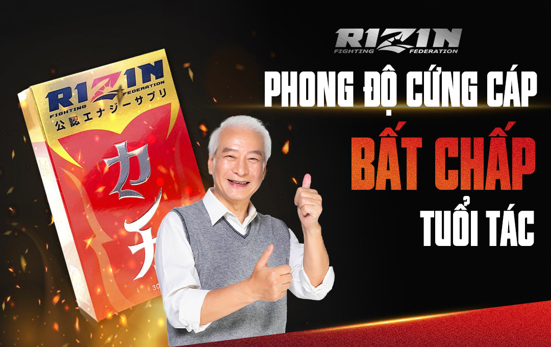 Tác dụng tăng cường sinh lý nam giới của bổ thận Rizin Nhật Bản