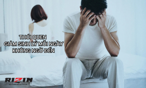 Thói quen giảm sinh lý nam giới